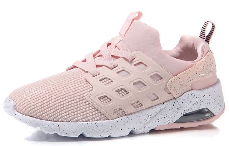 LINING Bubble Casual Shoes Women's Low-Top Pink White 5