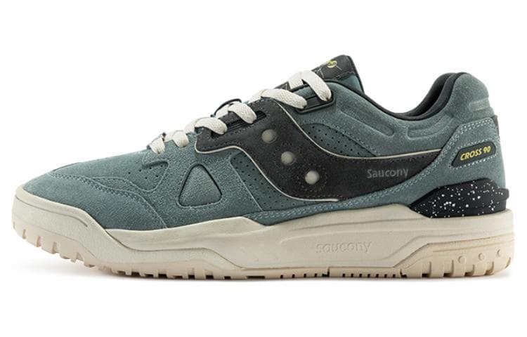 Saucony Cross 90 Low-Top Skateboard Shoes Unisex Blue 2