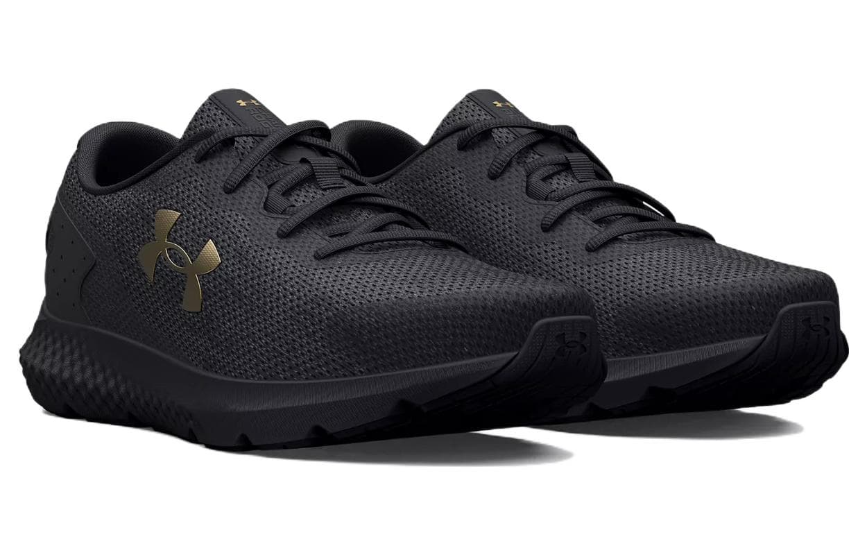 Under Armour Charged Rogue 3 'Black Metallic Gold' 5