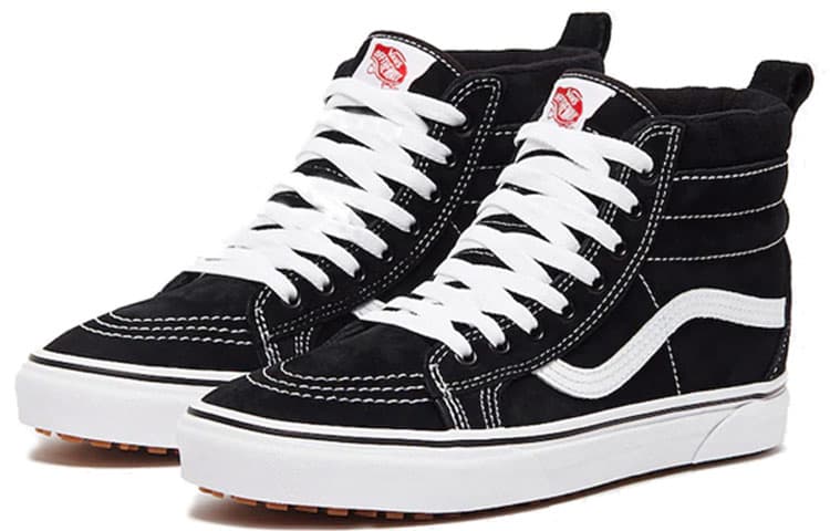 Vans Ua SK8 Hi Mte Black And White 5