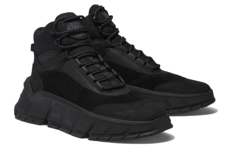 Timberland Turbo Low Hiking Sneaker 'Black Nubuck' 5