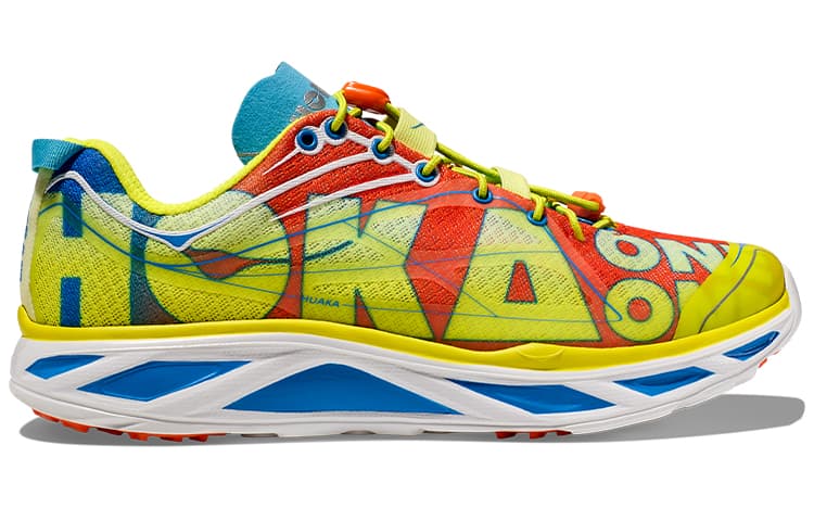 HOKA ONE ONE Huaka Origins Evening Primrose Flame All Gender 4