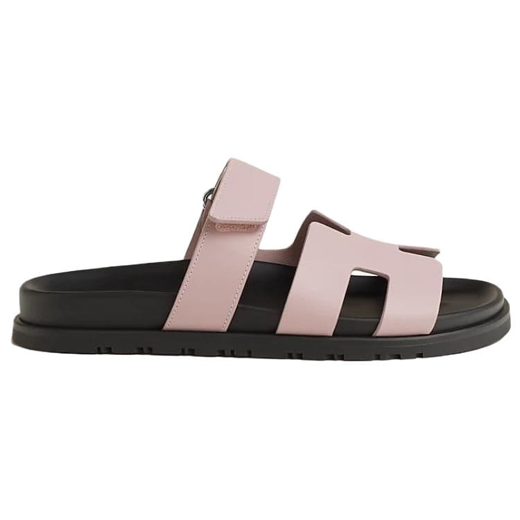 HERMES Chypre Slide Slippers Women's Pink 3