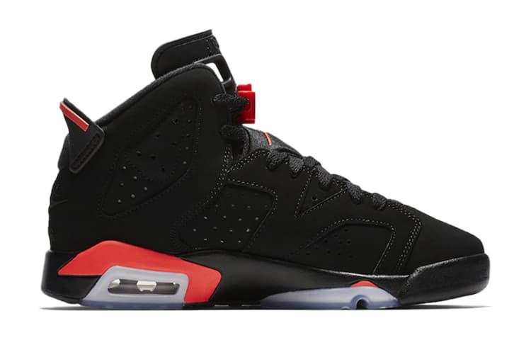 Jordan 6 Retro Black Infrared 2019 GS 4