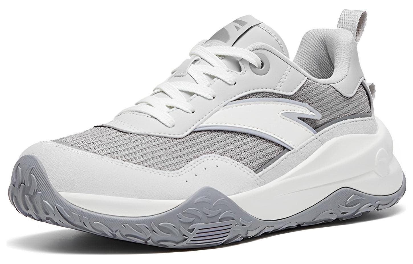 Anta Journey Begins Nian Gao Shoes Anti-Slip And Wear-Resistant Lightweight Low-Top Sports Casual Shoes Gray White 6