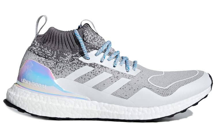 Adidas Ultra Boost Mid Light Granite Silver Metallic 3