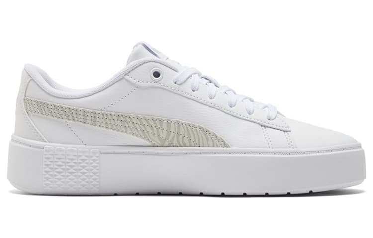 PUMA Skate Shoes 'White Gray' Women's 3