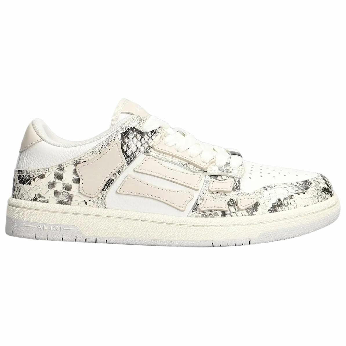 AMIRI Skel Top Low-Top Skateboard Shoes Women's Beige 3
