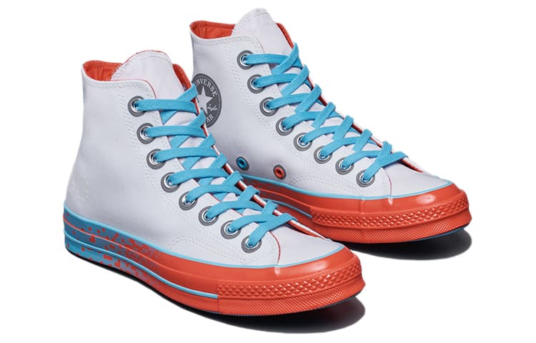 Converse Chuck Taylor All Star 1970s White/Blue/Red 5