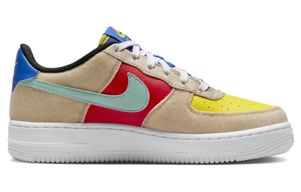 Nike Air Force 1 Low Multi-Color Velcro GS 3