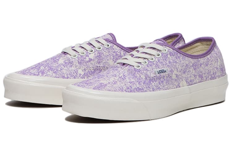 Vans Og Authentic Lx Acid Wash Lavender 4