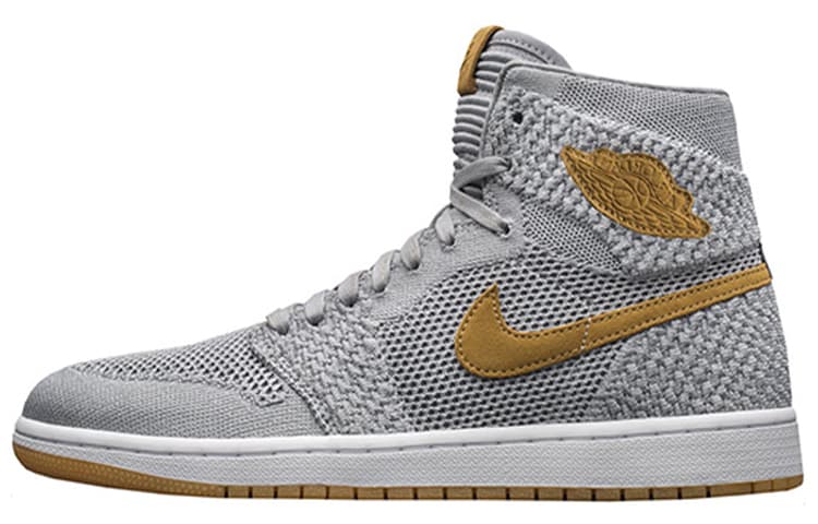 Jordan 1 Retro High Flyknit Wolf Grey
