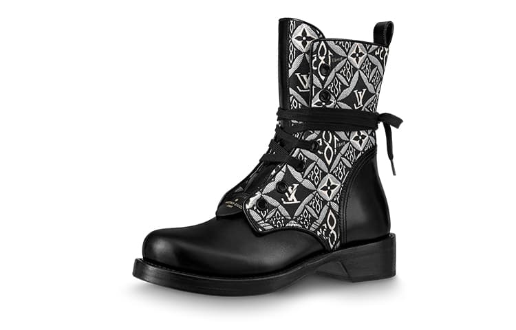 LOUIS VUITTON Metropolis Boots 'Black White Monogram' Women's