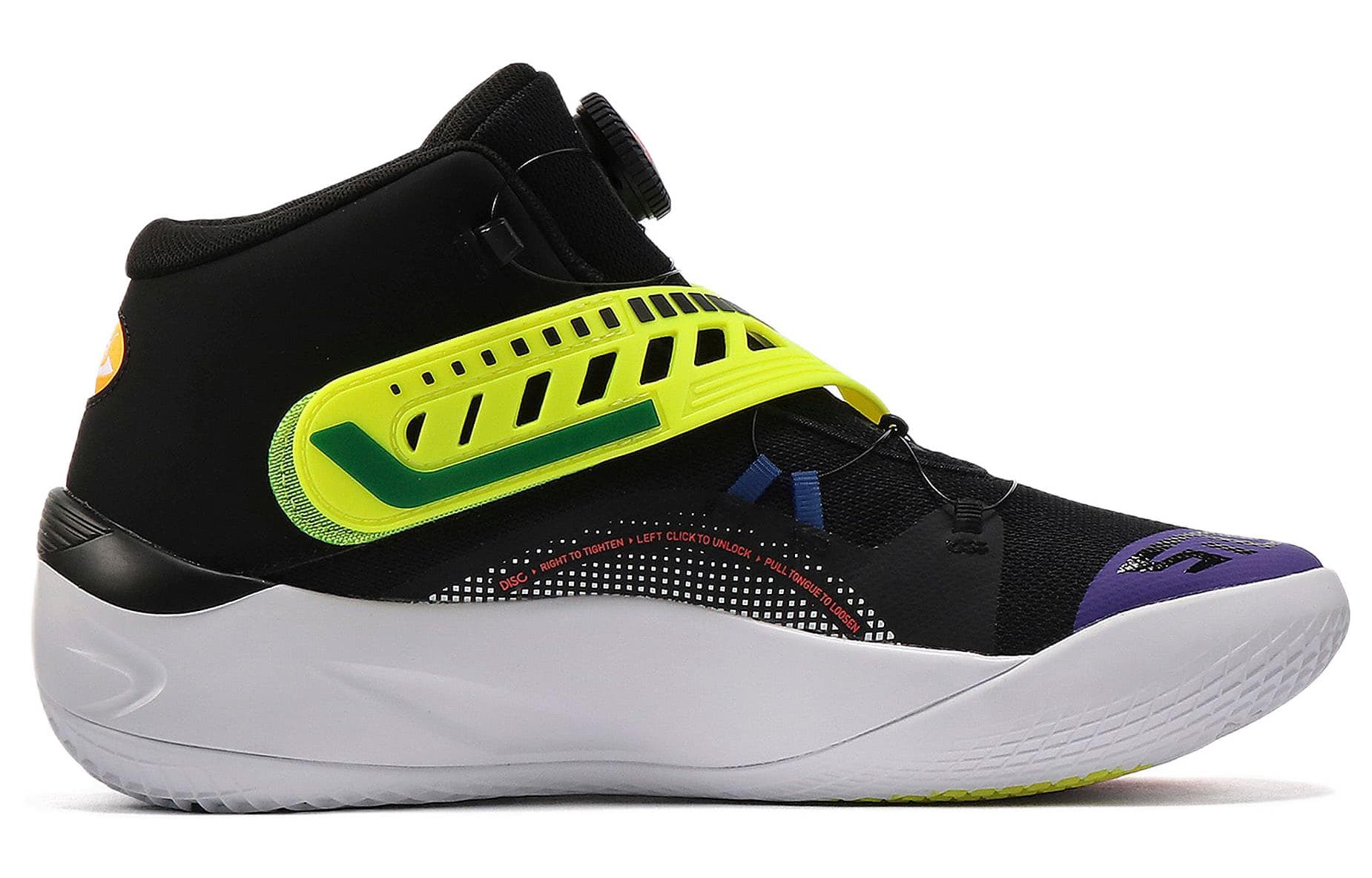 PUMA Disc Rebirth 'Black Yellow Alert' 3