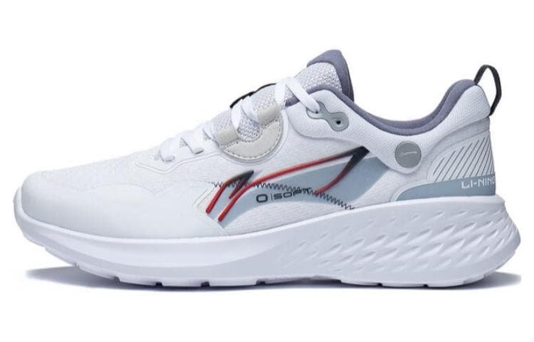 LiNing Soft Element Durable Breathable Low-Top Sports Casual Shoes White