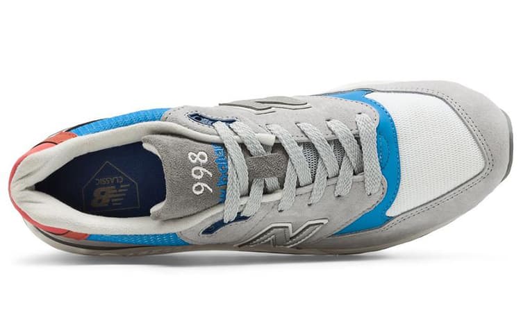 New Balance 998 Grey Light Blue Red 6