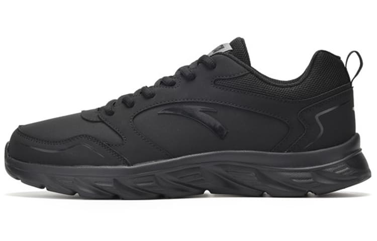 Anta Life Collection Cushioned Wear-Resistant Breathable Low-Top Casual Shoes Men's Black 2