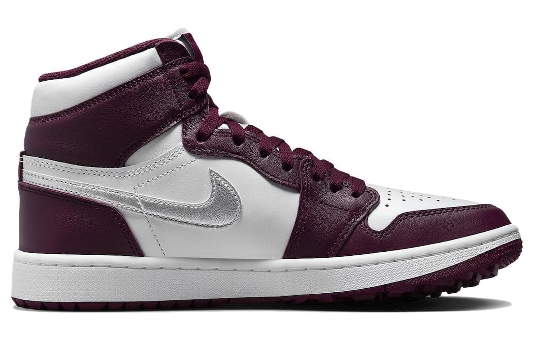 JORDAN 1 Retro High Golf Bordeaux 4