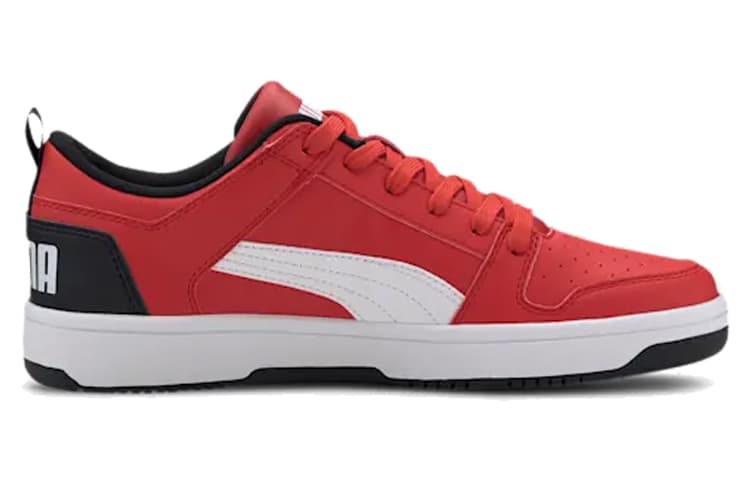 PUMA Rebound Layup Lo Black/Red 4