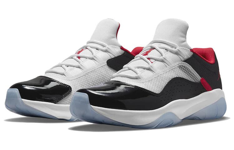 JORDAN 11 Cmft Low White University Red Black 5