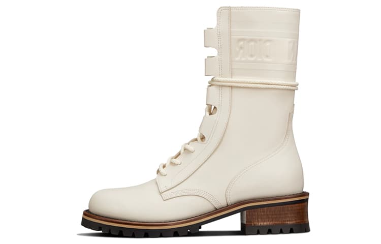 DIOR Martin Boots Women's White
