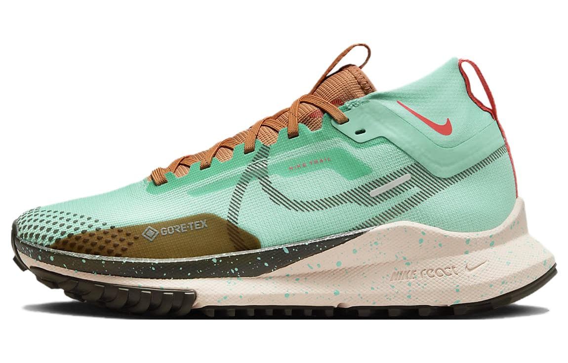 Nike React Pegasus Trail 4 Gore Tex Emerald Rise Sequoia Women's 2
