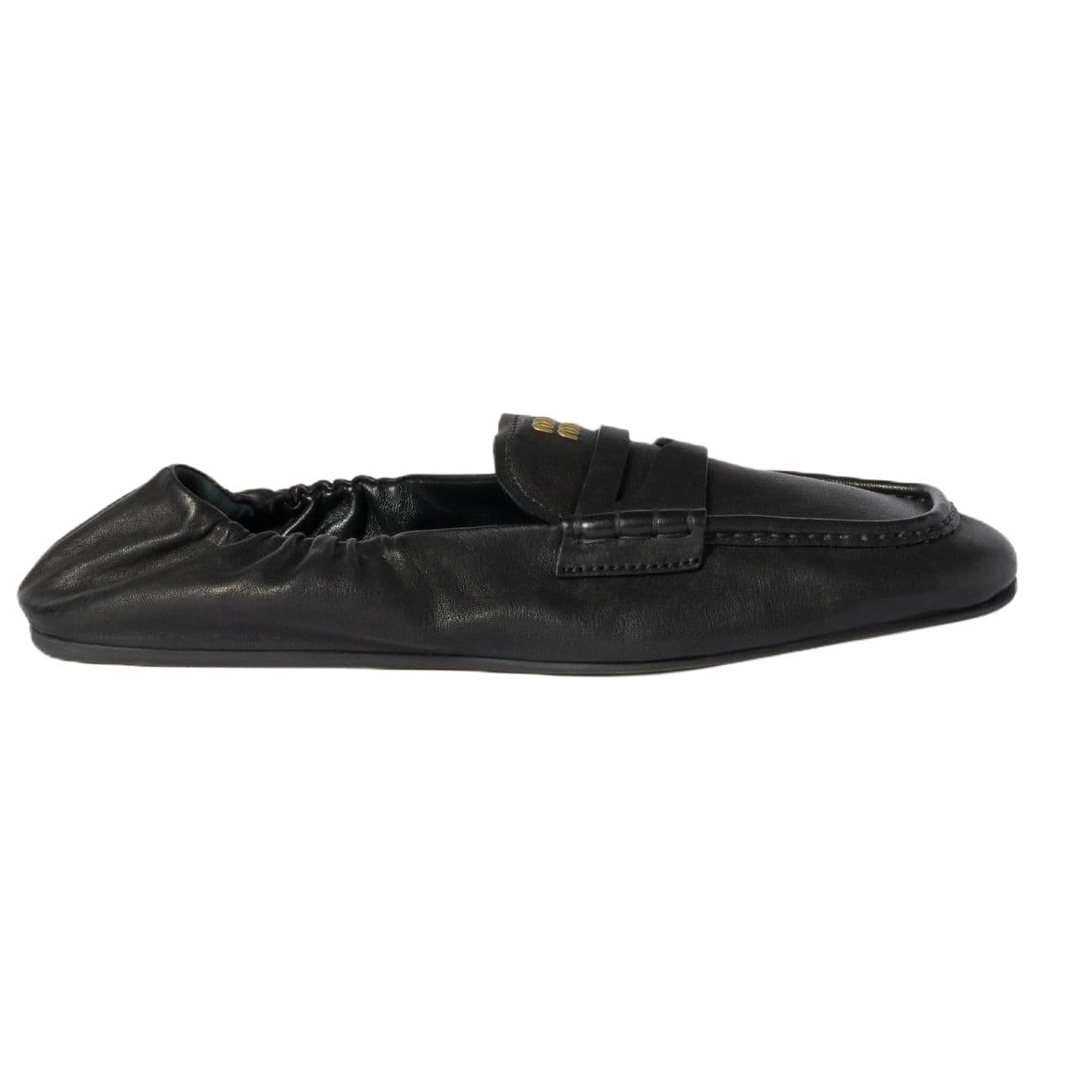 MIU MIU FW24 New Year Collection Loafers Women's Black 4