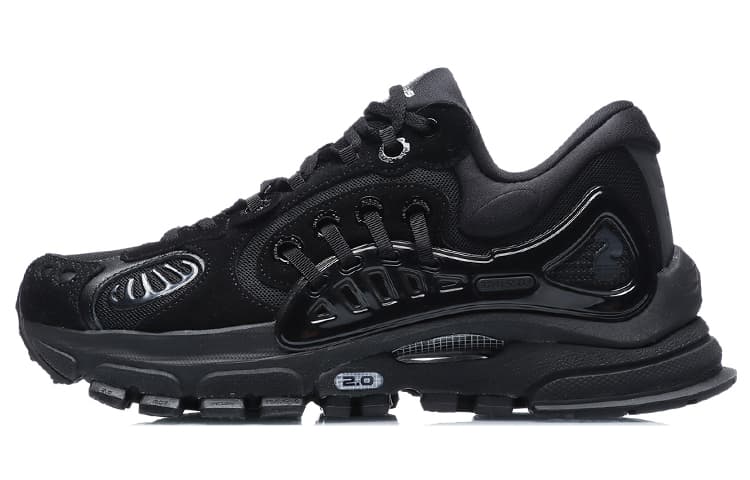 LiNing Casual Shoes Women's Low-Top Black 2