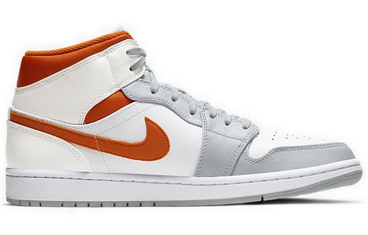 Jordan 1 Mid Starfish Pure Platinum 3