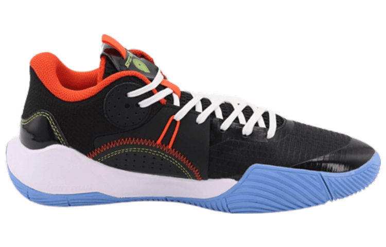 LINING SONIC Team LOW Basketball Shoes Men Low-Top Black 4