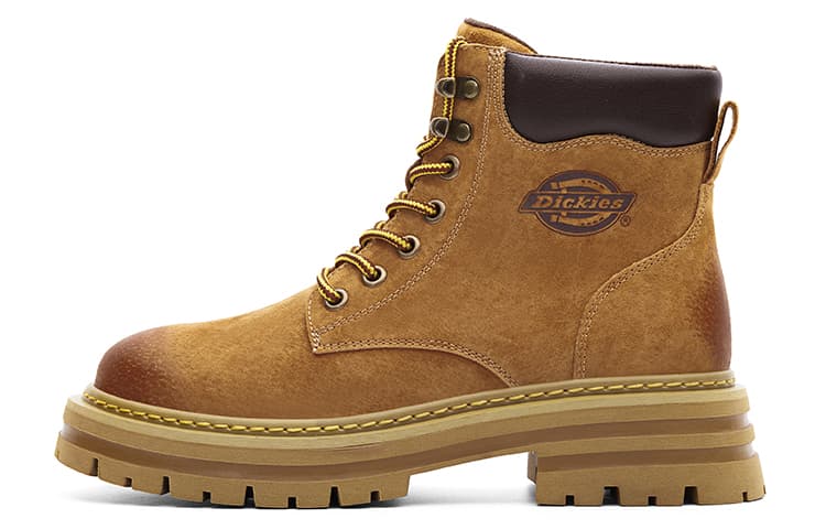 Dickies Waterproof And Wear-resistant 11.5cm Outdoor Boots Men's Earth Yellow 2