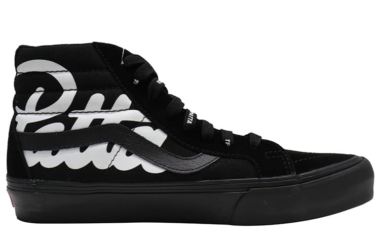 Vans Patta X Vault Sk8 Hi Reissue Vlt Lx 'Mean Eyed Cat   Black' 3