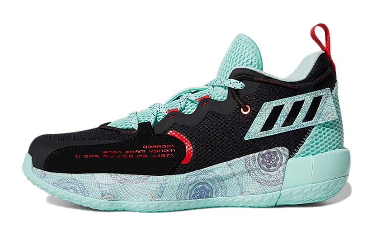 Adidas Dame 7 Extply Black Clear Mint