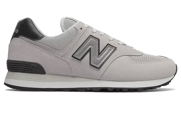 New Balance 574 White Silver 3