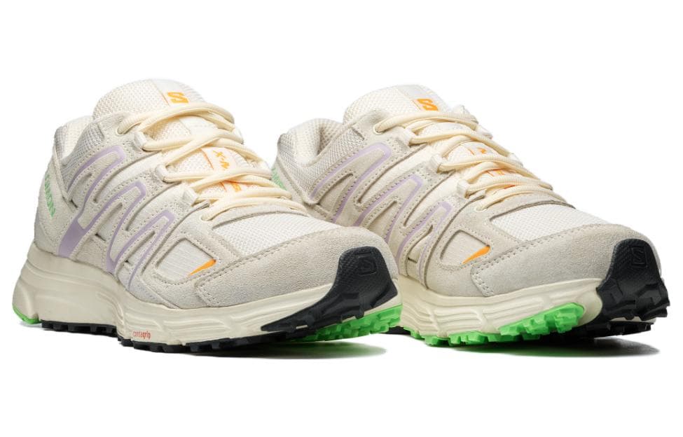 SALOMON X Mission 4 Suede 'Vanilla White' 4