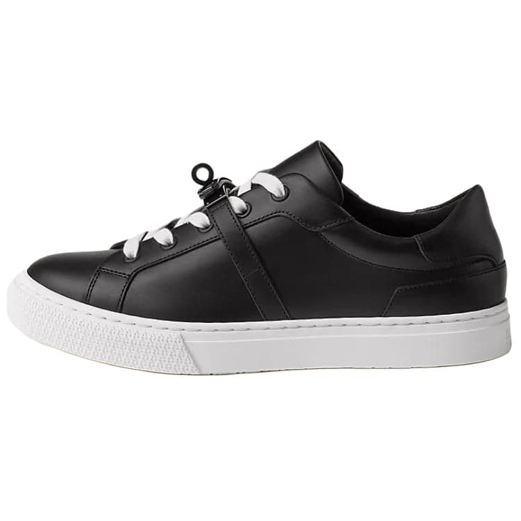 HERMES Day Skateboard Shoes Women's Low-Top Black