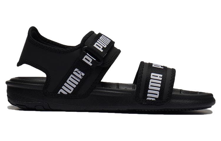 PUMA Softride Slide 'Wordmark Black White' Women's 4