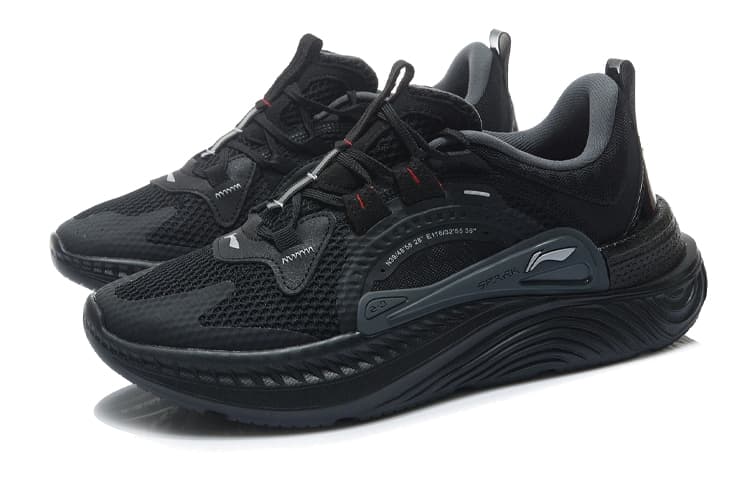 LINING Casual Shoes Men Low-Top Black 5