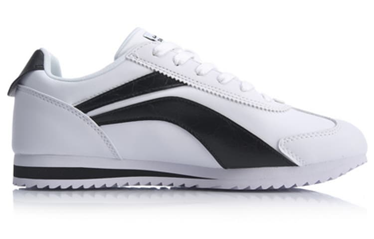 LiNing 3K Anti-Slip And Wear-Resistant Lightweight Low-Top Sports Casual Shoes White Black 4