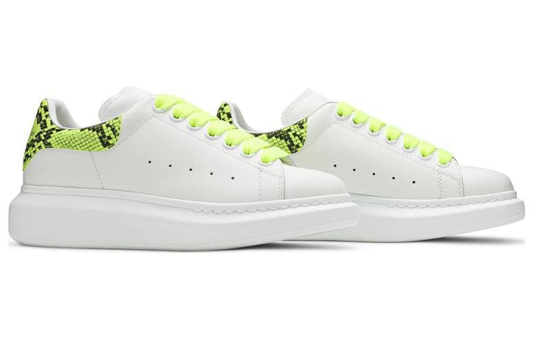 Alexander McQueen Oversized Neon Green Snake Print 5