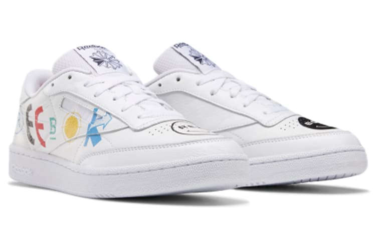 Reebok Club C 85 BlackEyePatch White 6