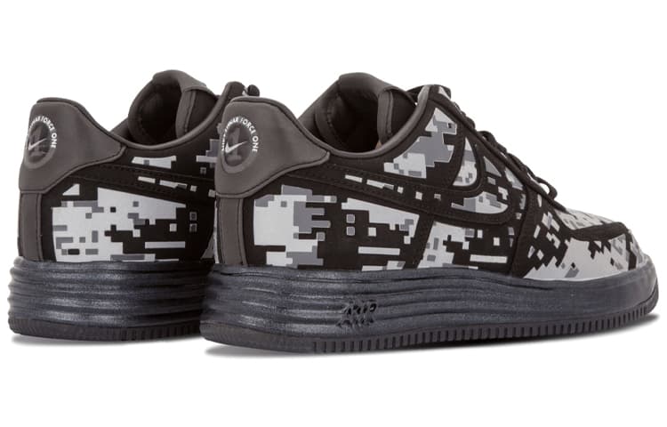 Nike Lunar Force 1 Low Digi Camo Black 5