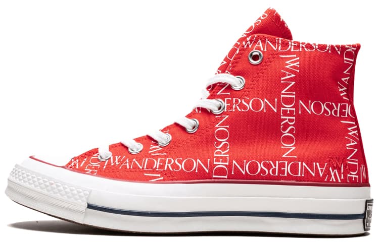 Converse Chuck Taylor All Star 70 Hi Grid Jw Anderson Red 2