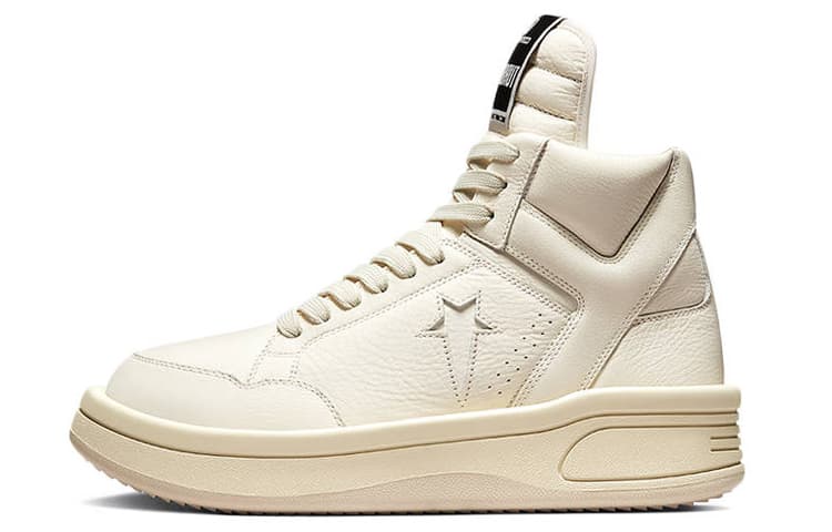 Turbowpn Rick Owens X Drkshdw Converse Mid 'Egret'