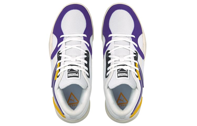 PUMA Trc Blaze Court 'White Spectra Yellow' 5