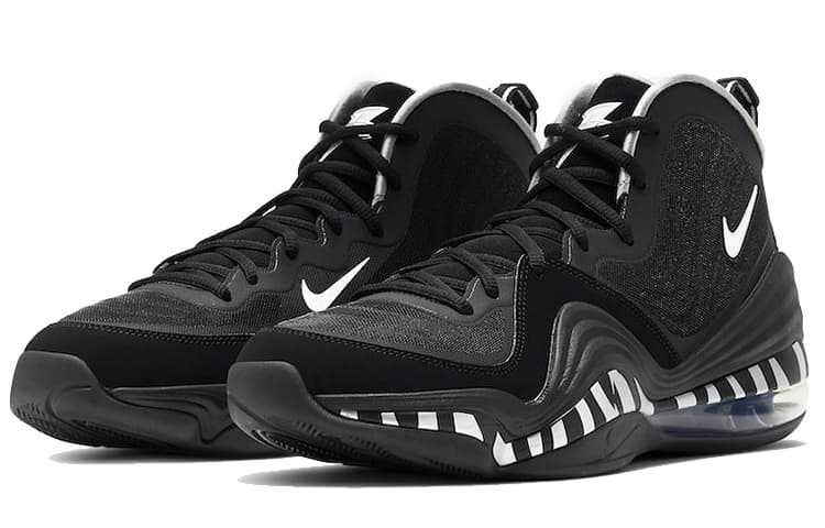 Nike Air Penny 5 Black Silver 6