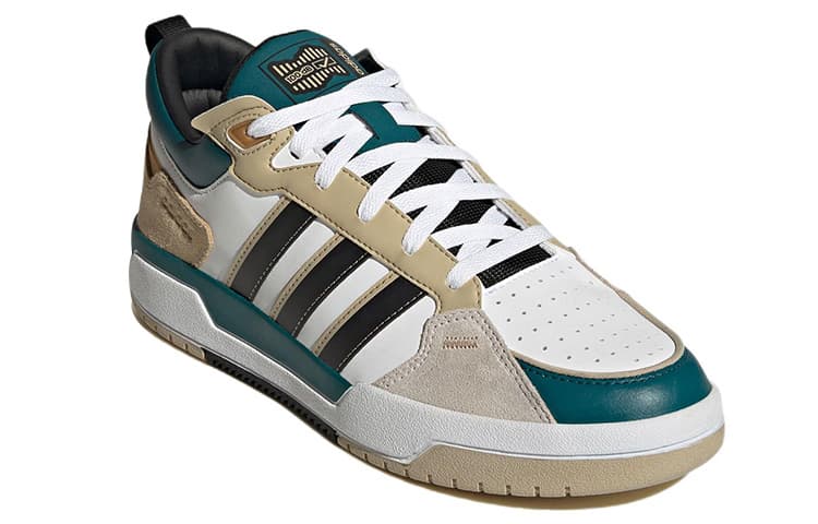 Adidas Neo 100DB 'White Bluegreen Light Brown' 5