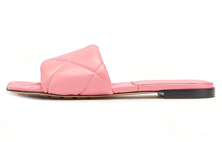 Bottega Veneta Lido Flat Sandal Pink Women's 2