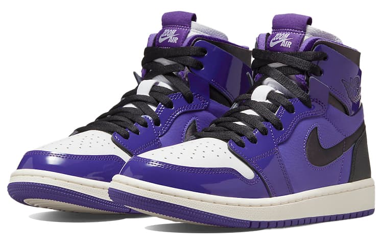 JORDAN 1 High Zoom Air Cmft Purple Patent Women's 6