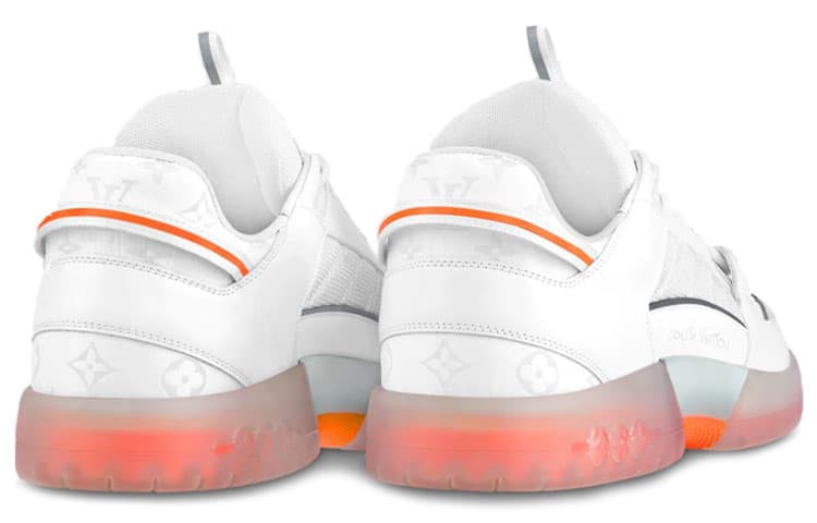 LOUIS VUITTON A View Sneakers 'White Orange' 5